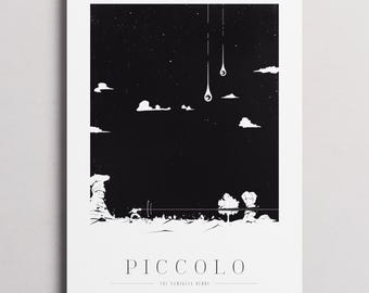Poster di Dragon Ball Z - Piccolo, minimalista