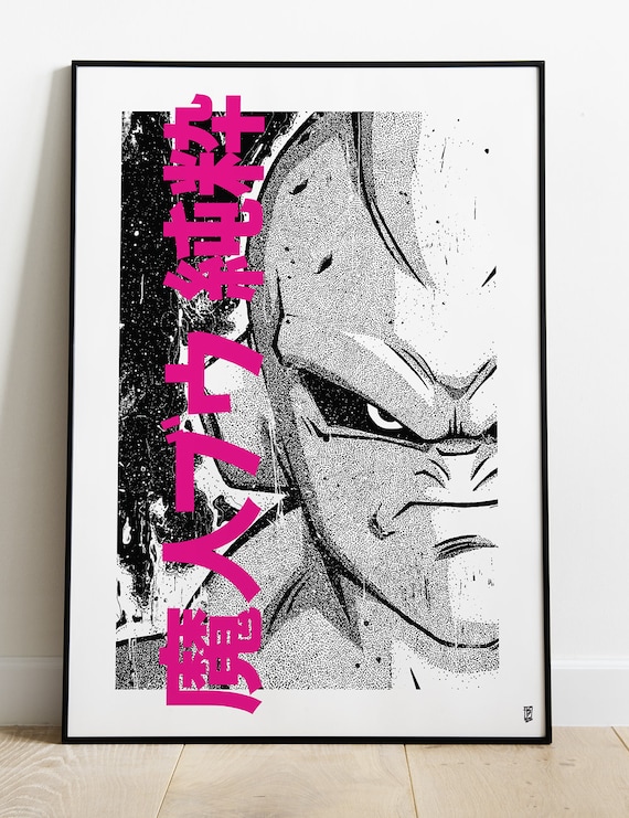 Poster Majin Vegeta - Affiche / cadre