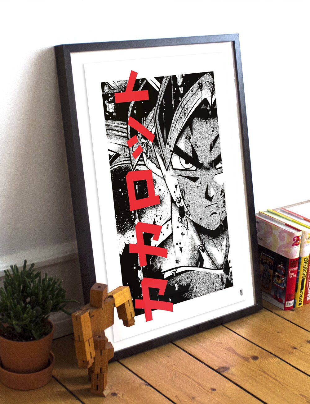 Impression, tableau et poster de - Dragon Ball Z - Majin Vegeta FanArt