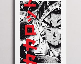 Poster di Dragon Ball Super - Goku, Ultra Istinto