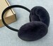 Faux Fur Earmuffs, Dark gray Earmuffs, Women's Earmuffs, Faux Rabbit Fur, Winter Gear, Winter Earmuffs, Faux Fur Ear Warmer, Christmas gift 