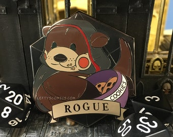 Otter Rogue | Dungeons & Plushies Hard Enamel Pins