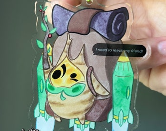 Iron Forest Friend | Double Sided Acrylic Charm