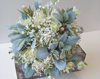 Rustic Wedding Bouquet Australian Native Flowers Bouquets Etsy