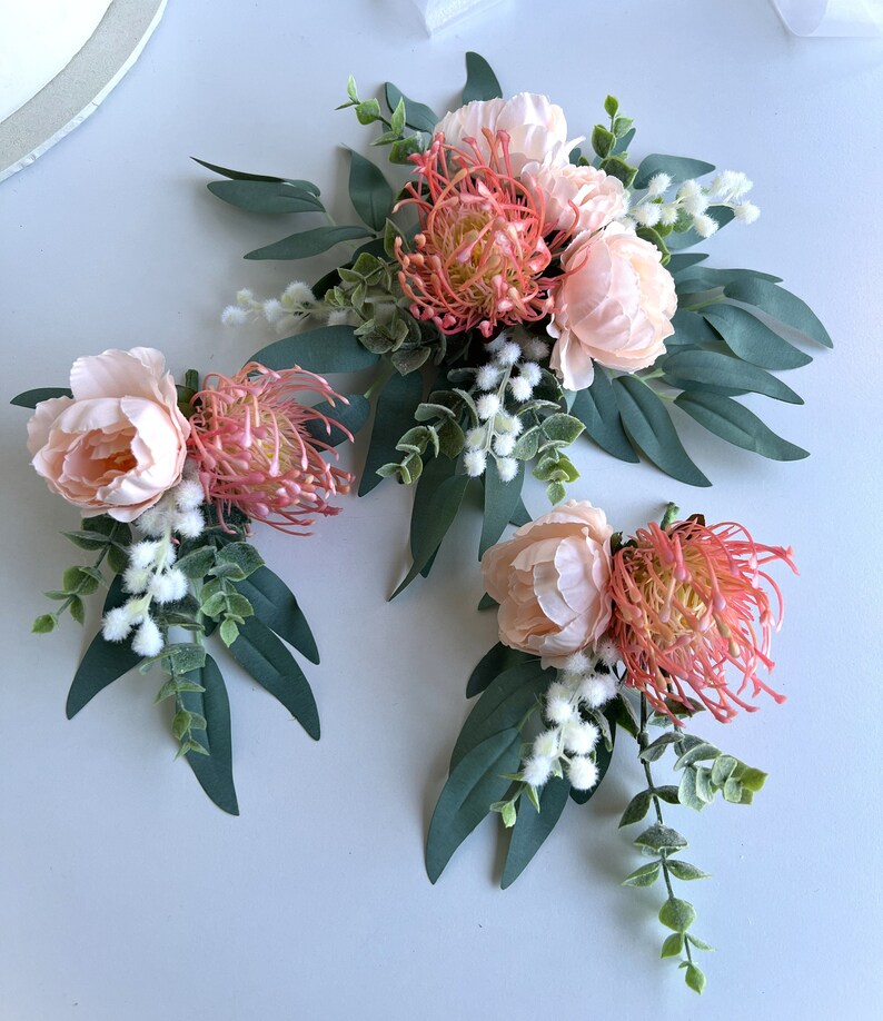 Wedding Cake Topper Australian Native Flowers Wedding Cake Etsy