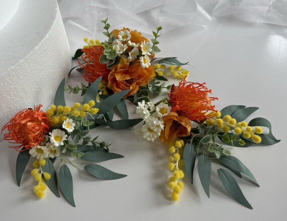 Wedding Cake Topper Flower Arrangements Australian Native Flowers 