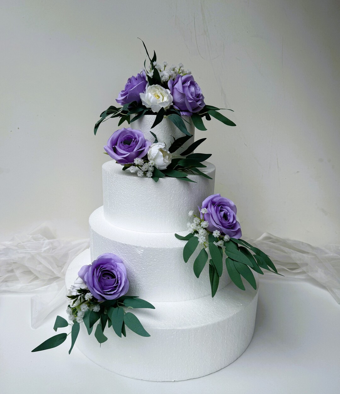 Wedding Cake Topper Flowers Cake Toppers Weddings Cake Topper Set ...