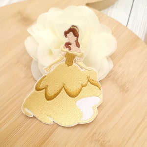 Beauty and Beast Pick and mix Disney patches-  Embroidered patch / Iron on Patch / Clothes material patch / Iron or sew / Disney Patch
