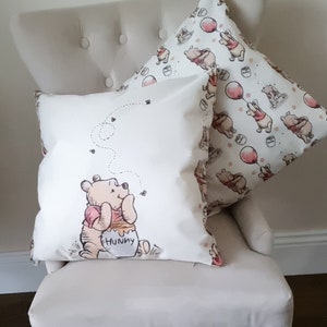 Double-sided Classic Disney Winnie the pooh inspired cushion cover throw pillow 45cm home decoration Nursery baby gift
