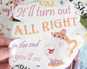 Mrs Potts Quotes Etsy De