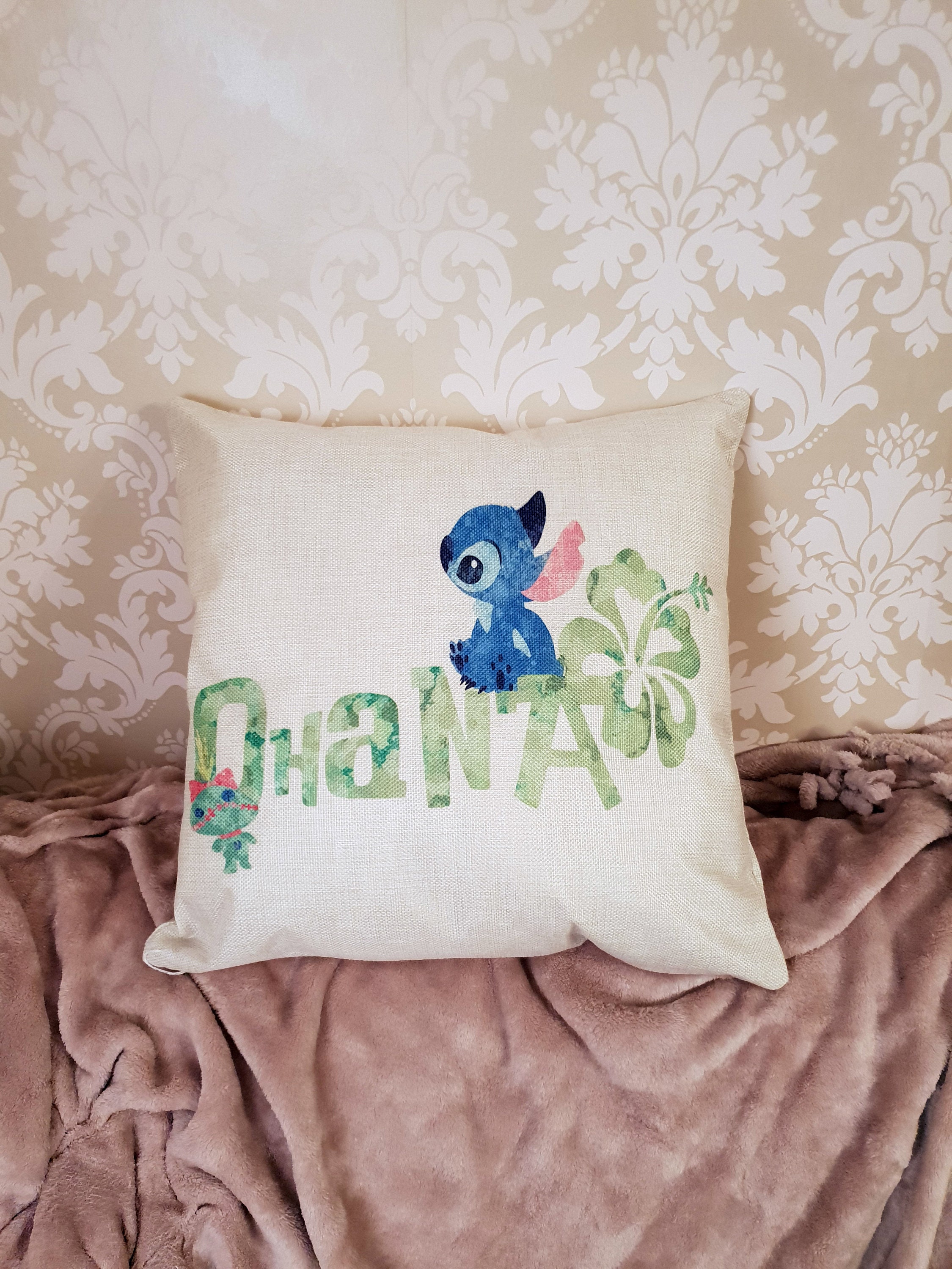 Acheter Taie d'oreiller Lilo & Stitch avec Fermeture Éclair pour Enfant -  Taie de Coussin Disney