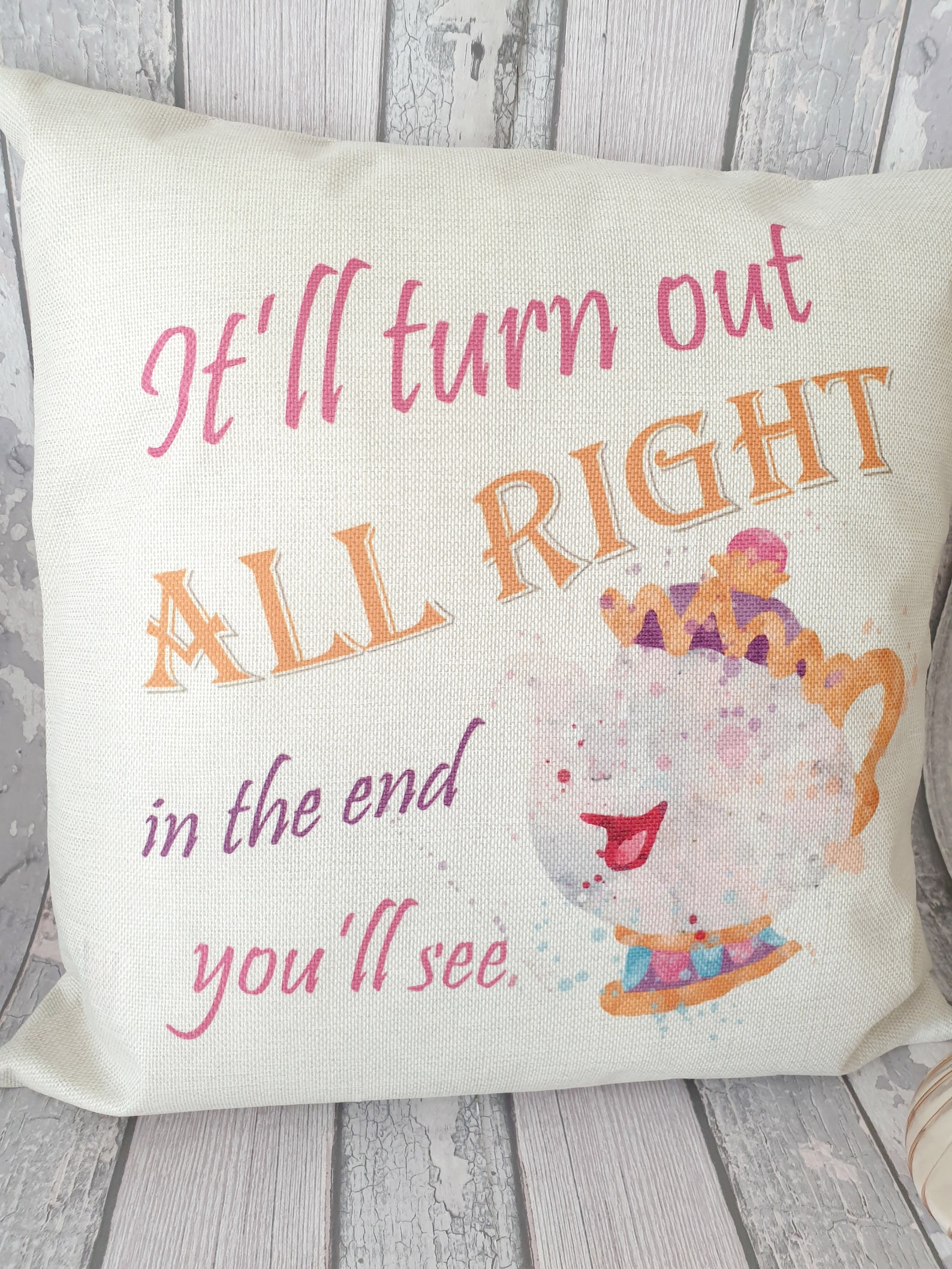 Beauty and the Beast Mrs Potts Teapot Quote it'll Etsy