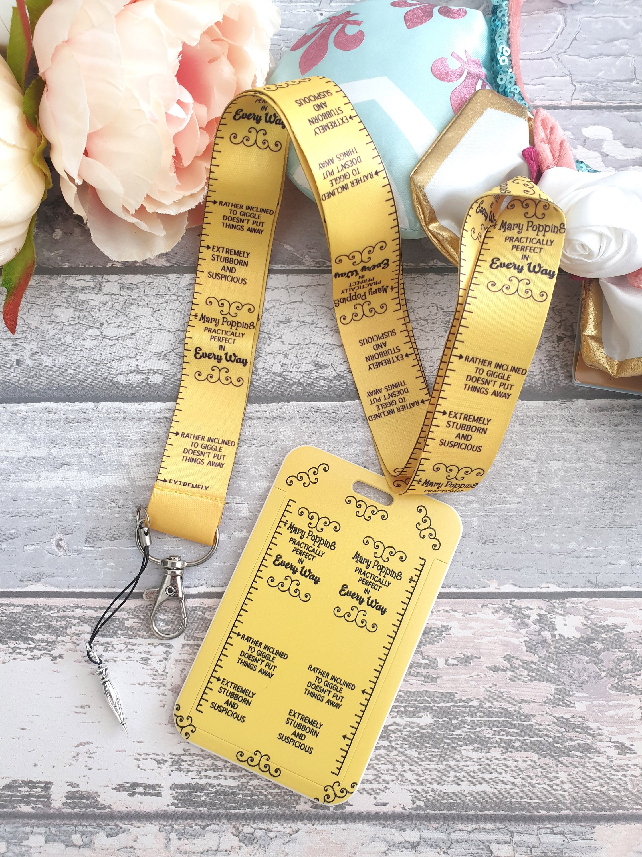 Mary Poppins Yellow Measuring Tape Practically Perfect Etsy