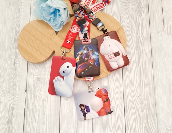 Sale Disney Baymax Big Hero 6 Lanyard / Keychain / Lanyard Badge