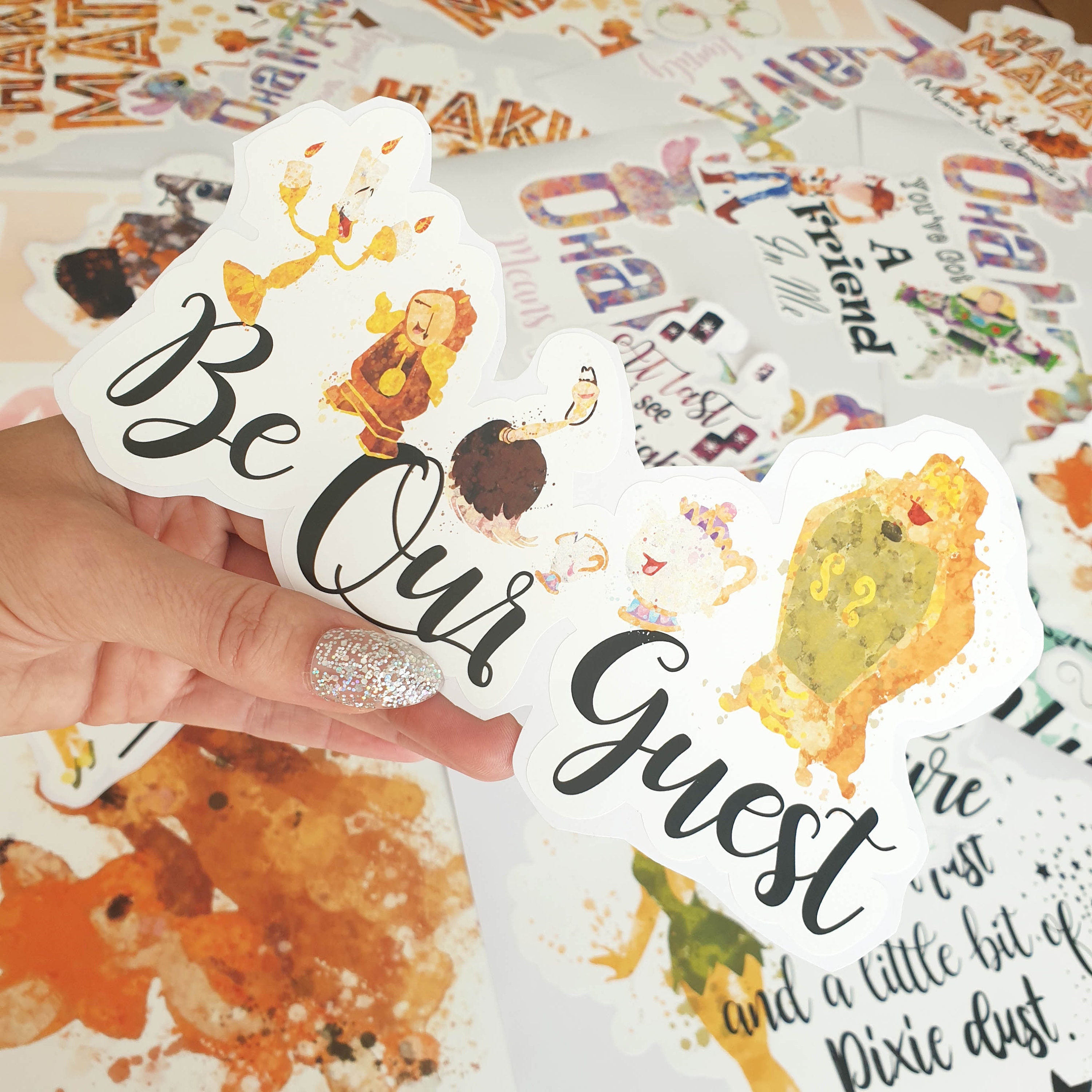 Disney Beauty And The Beast Mrs Potts Chip Quote Be Our Etsy Norway