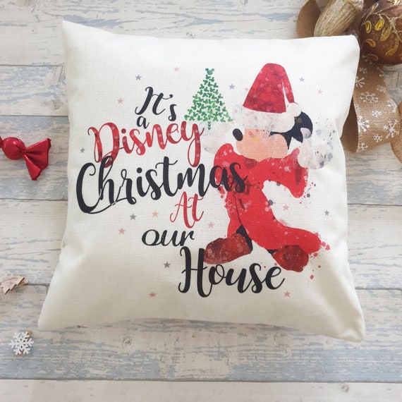Disney christmas throw pillows hotsell