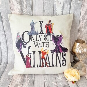 Disney Inspired Villain " I Only Sit With Villains " Ursula ...