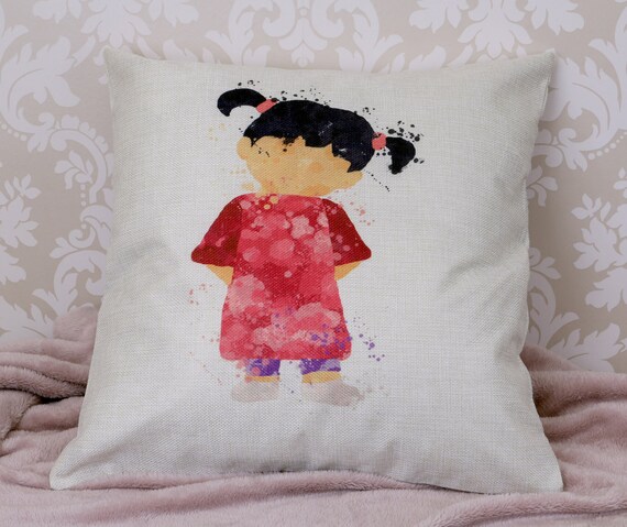 Monster Inc Silhouette Disney Colour Inspired Boo Cushion Etsy