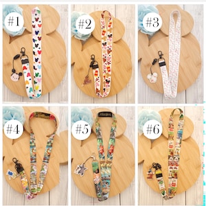 Globo de oreja de Mickey Stitch de Disney vintage, Castillo Ratatouille, Hércules, WALL-E, cordón/llavero/insignia de identificación/cordón de personaje de Disney, regalo imagen 3