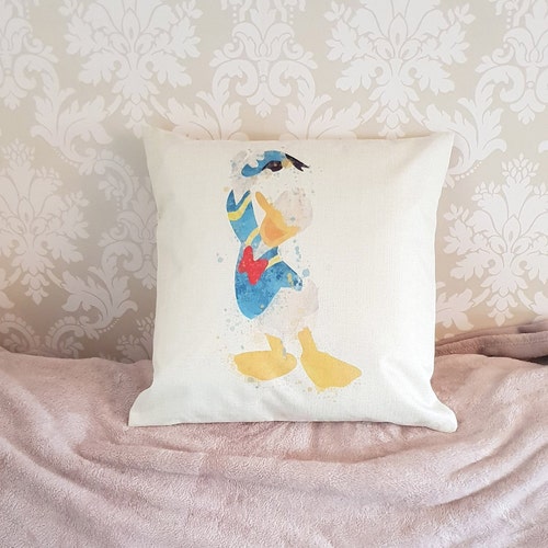 Donald Duck Disney Inspired Cushion Cover Pillow Throw Pillow Etsy
