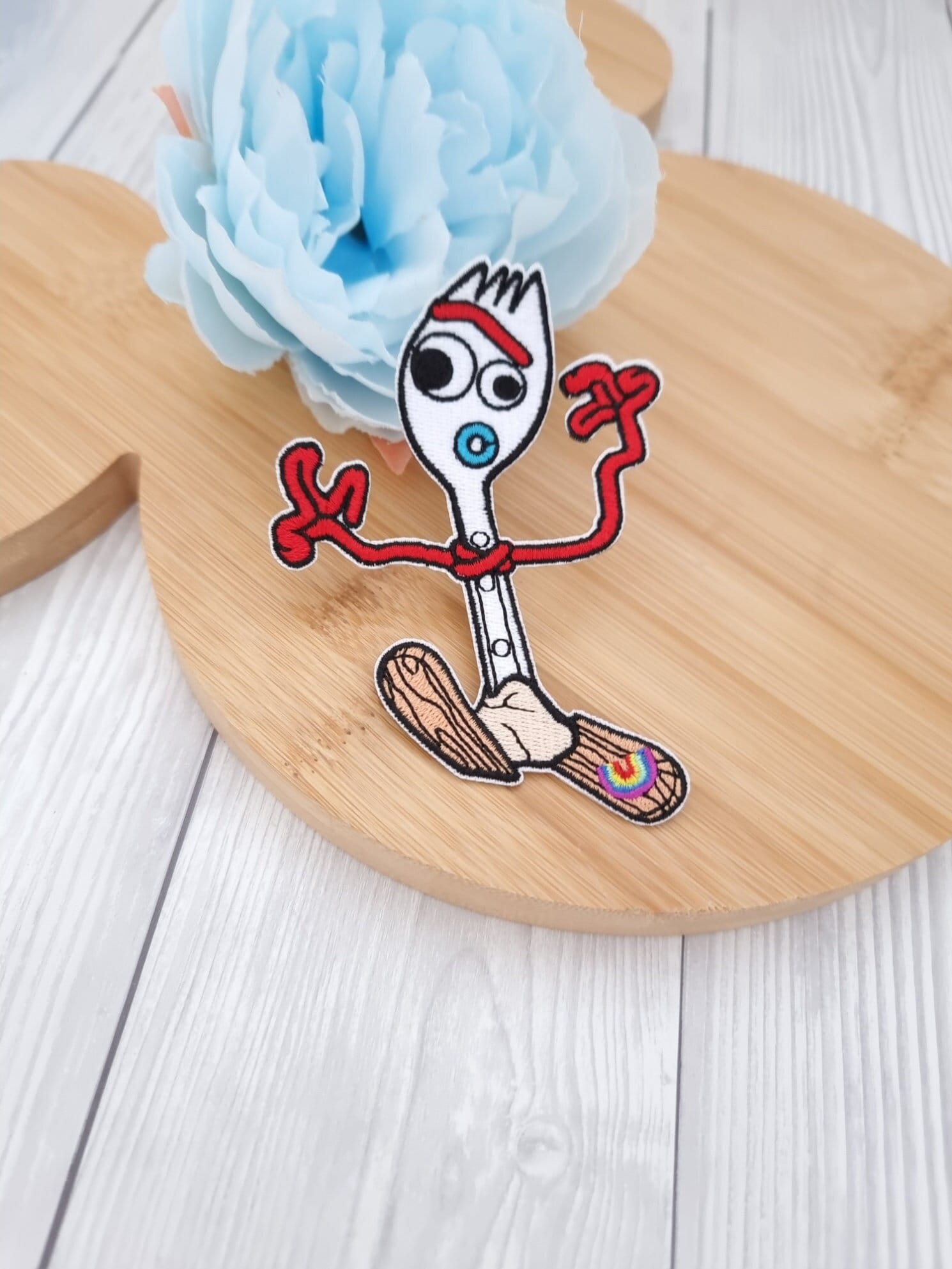Disney Toy Story Forky Patch Spork Craft Movie Embroidered Iron On App –  Your Patch Store