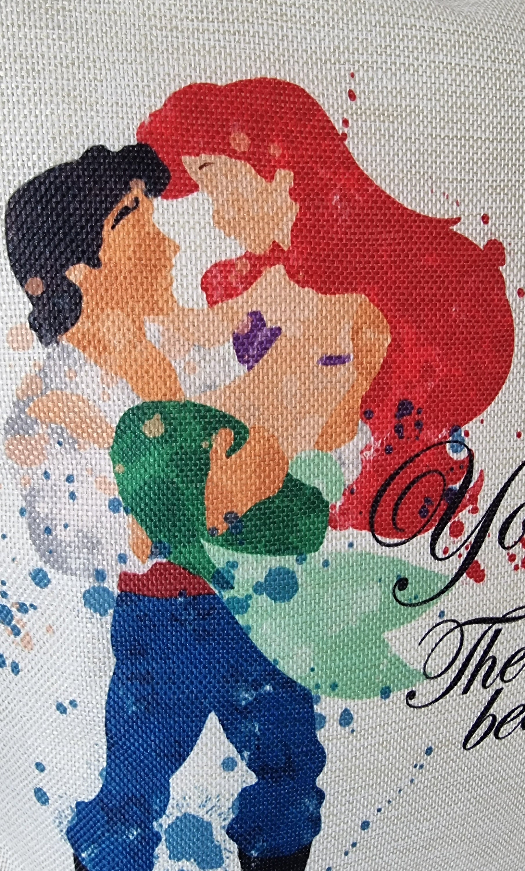 De kleine zeemeermin Ariel Eric citeert \, image size:1811x3000