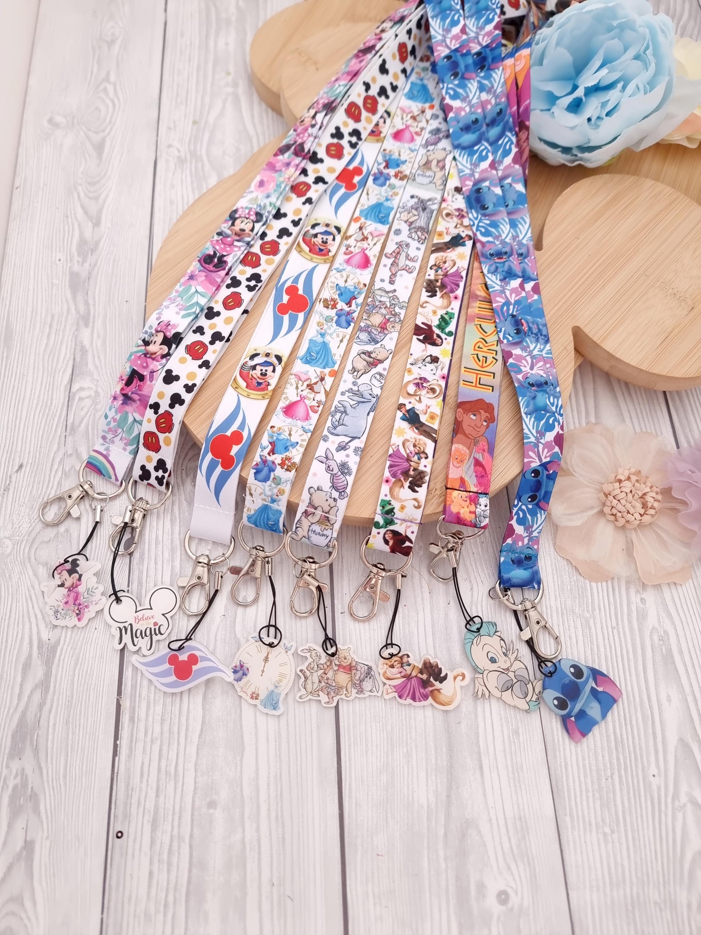 Disney Mickey dierenoren Cars Jungle Book lanyard / sleutelhanger / lanyard badgehouder veiligheidsclip Disney-personage lanyard geweldig cadeau