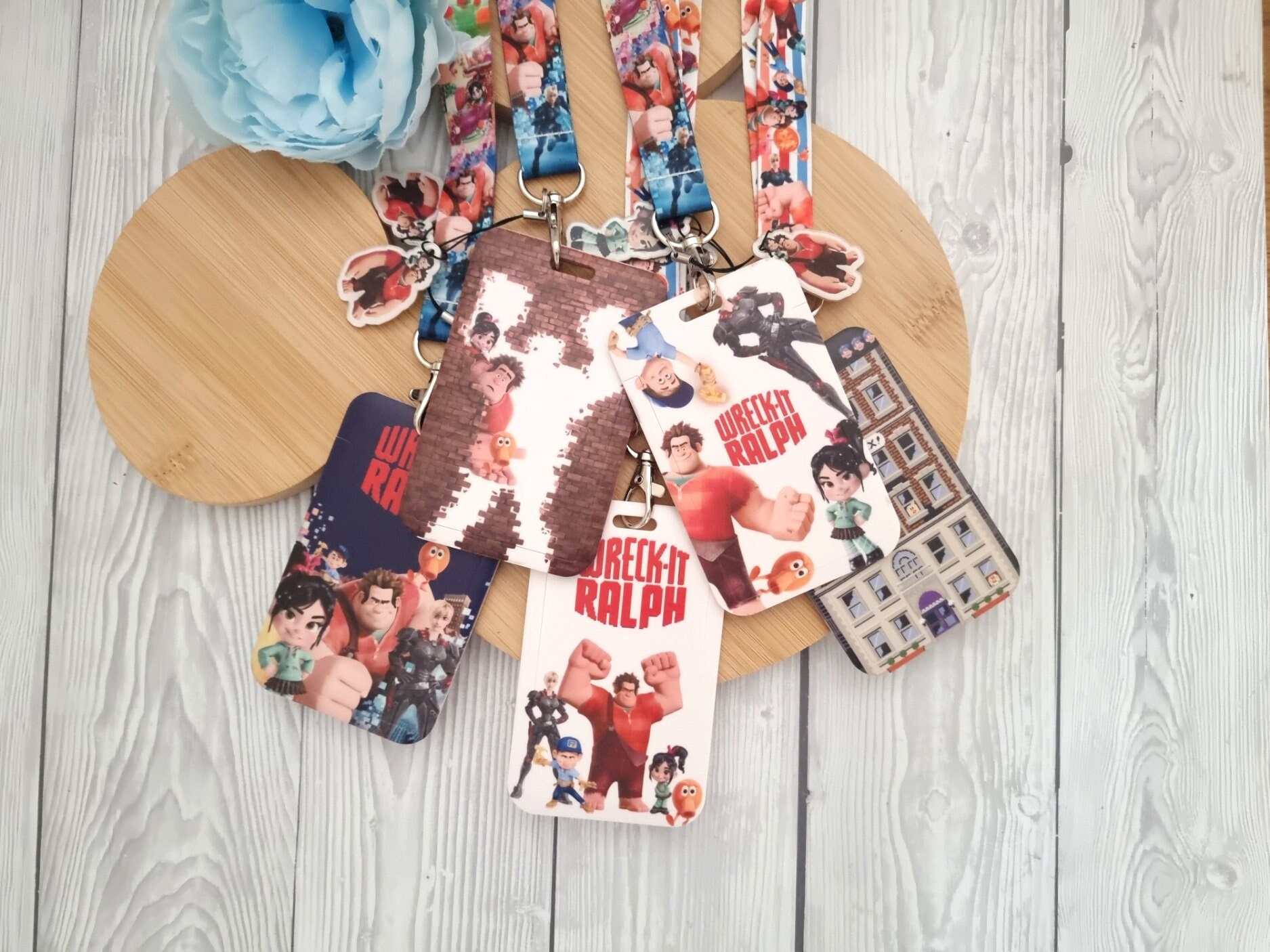 Wreck it shop ralph keychain