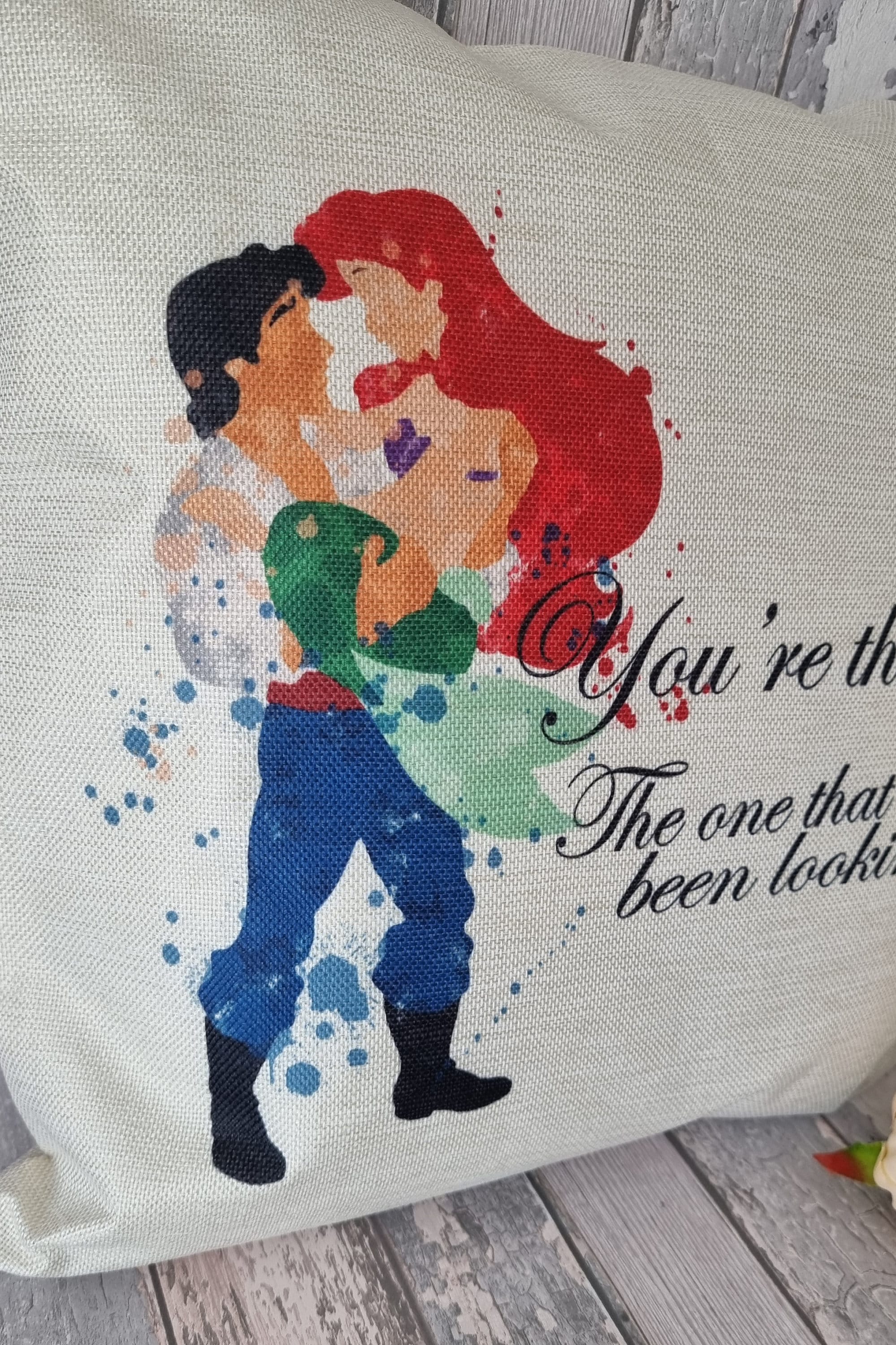 De kleine zeemeermin Ariel Eric citeert \, image size:1999x3000