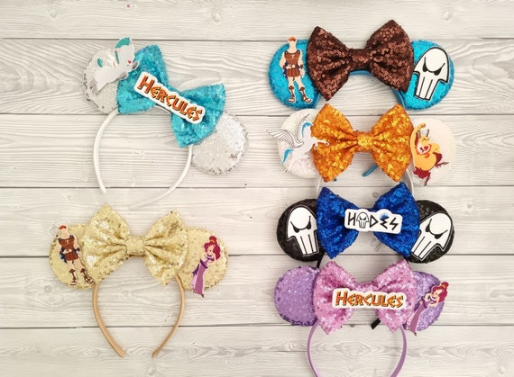 Disney Hercules Pegasus Meg Hades Mickey Disney Ears Headband
