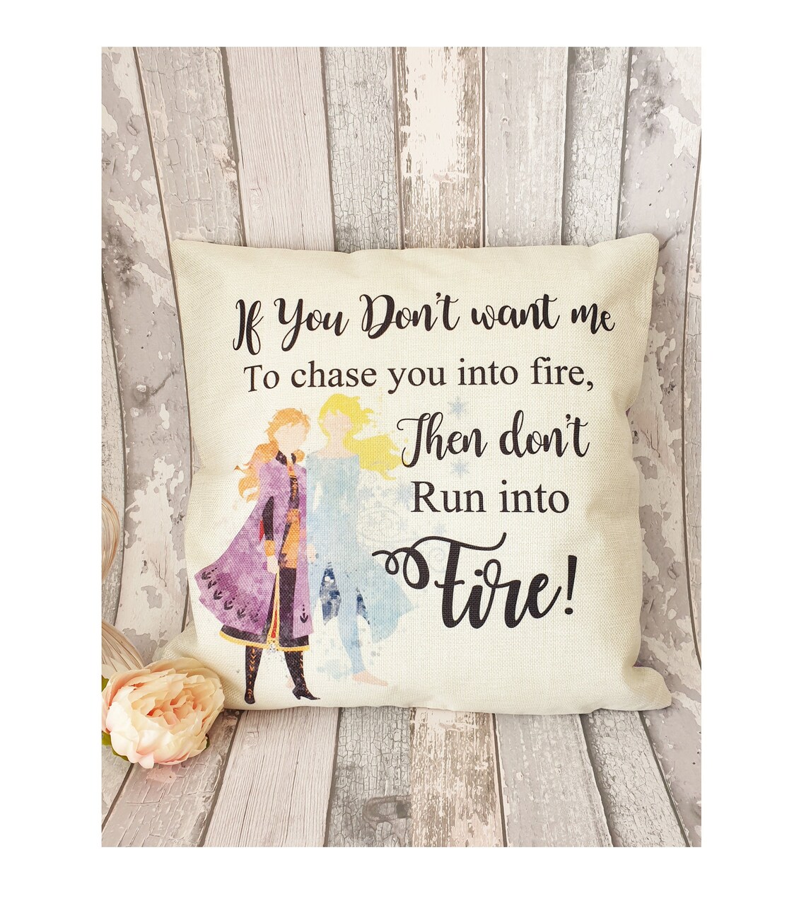 Frozen Elsa Anna Disney Quote If You Don't Want to | Etsy