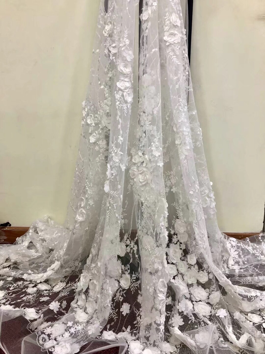 Fashion Lace Fabric flower Lace Fabric Wedding Dress Lace - Etsy