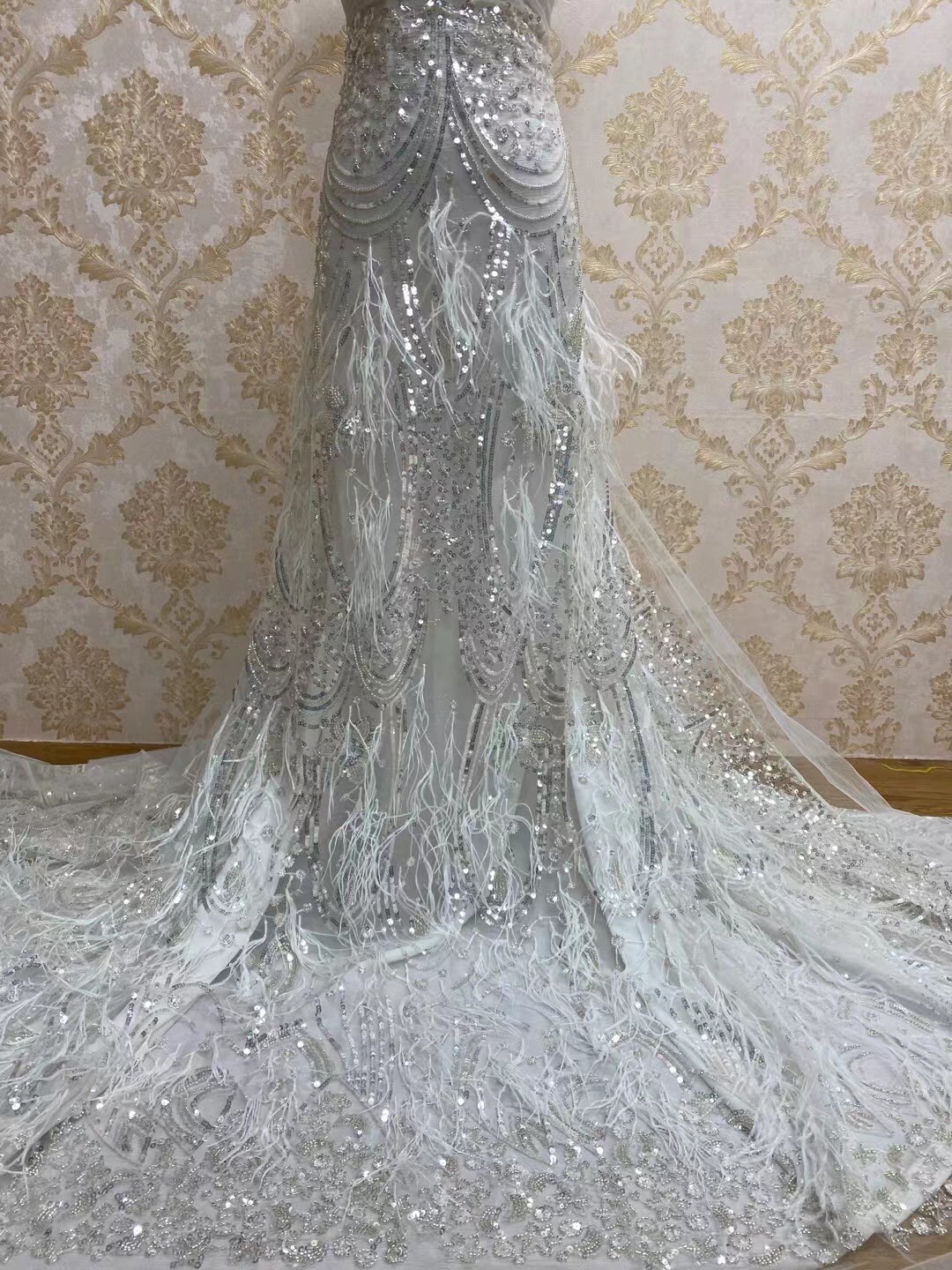 New Fashion French Tulle Lace Fabric Wedding Dress Prom - Etsy