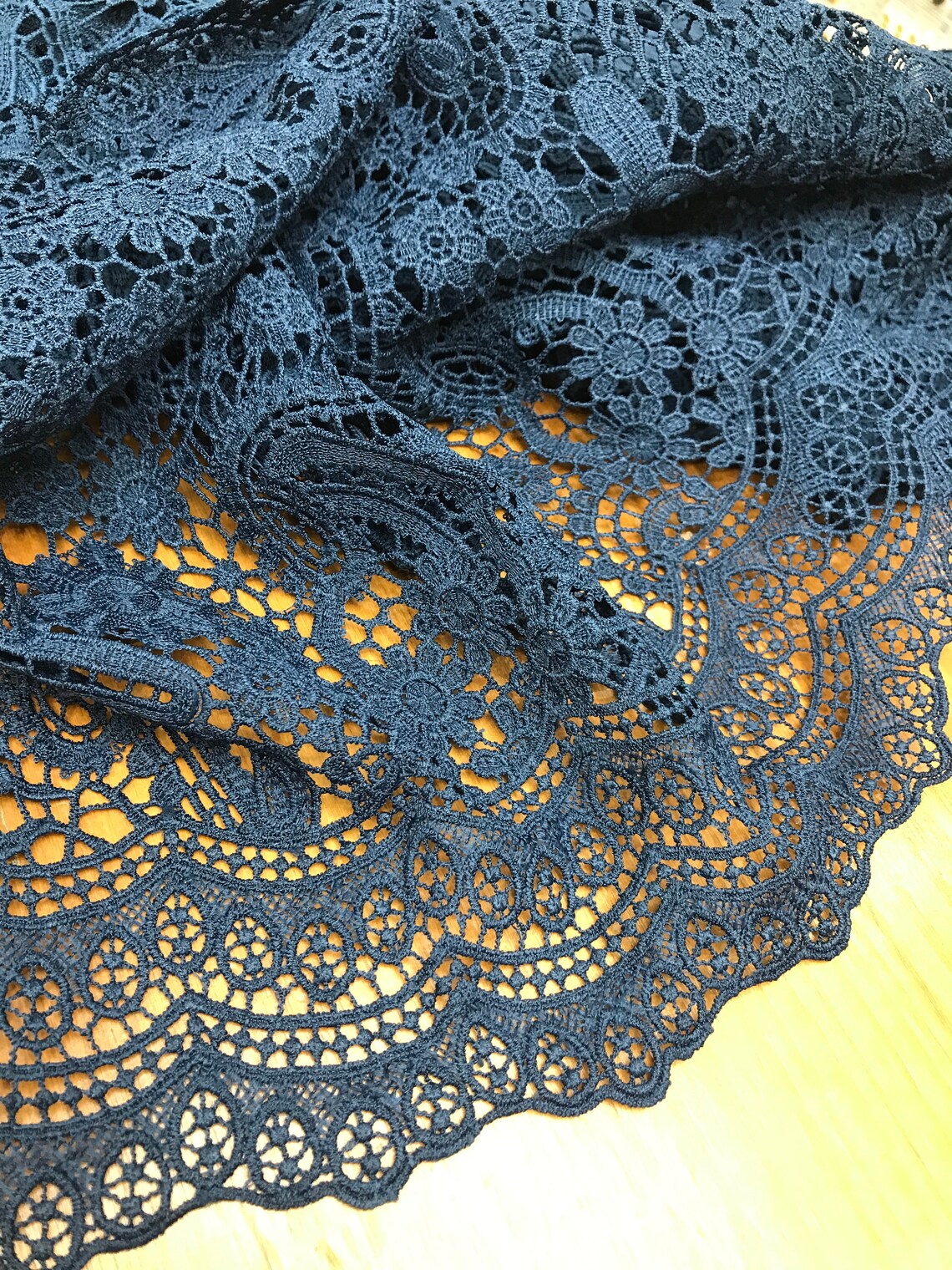 blue cord lace styles