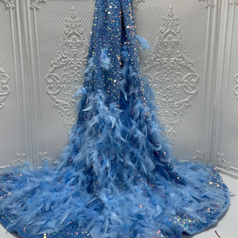 Feather Collection Gown main image 1