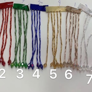Flecos de cuentas de semillas hechos a mano con pedrería, alta costura, 10 cm de ancho, se venden cortados a medida.