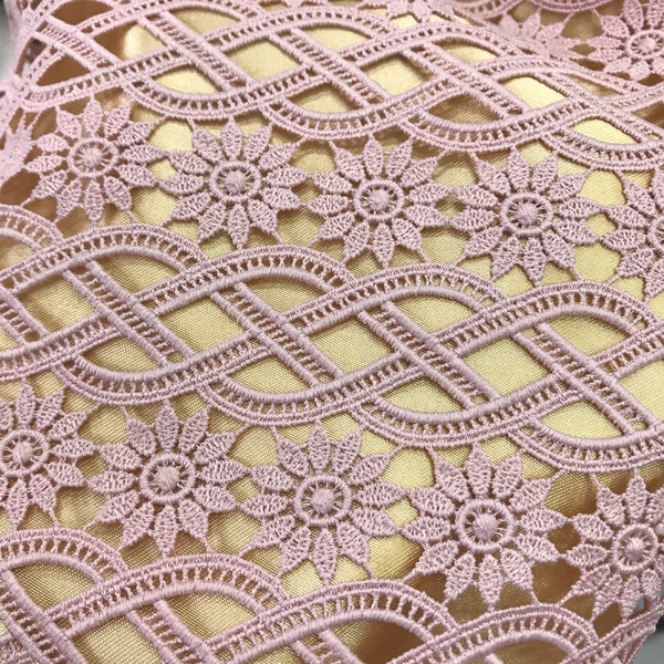 High quality cord lace , Couture dress lace fabric ,white lace fabric ,guipure lace fabric