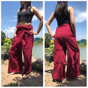 UNISEX fisherman pants with 1 pocket,free size (see detail).A3