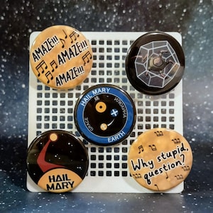 Proyecto Ave María // Botones de 1,25"