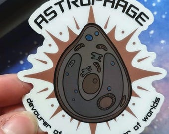 Project Hail Mary || Astrophage || 3" clear vinyl sticker