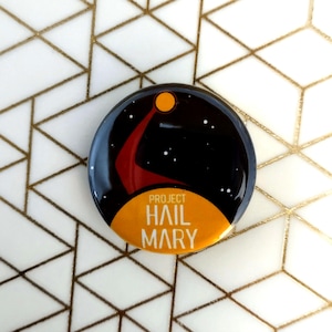 Project Hail Mary || title abstract || 1.25" button