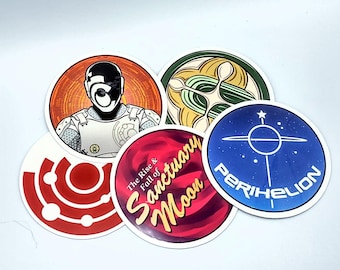 Murderbot Diaries || 2" vinyl stickers