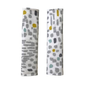 Stroller Strap Covers, Highchair, WIPEABLE Oilcloth, hecho a mano para M & P, Mamas y Papas Stokke Bugaboo plus otros Pushchair strap covers