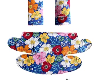 Ergo Omni 360 | Ergo 360 | Ergo Adapt Baby Carrier Bib Cover & Drool Pads Accessories Set - Made to Order in a choice of fabrics