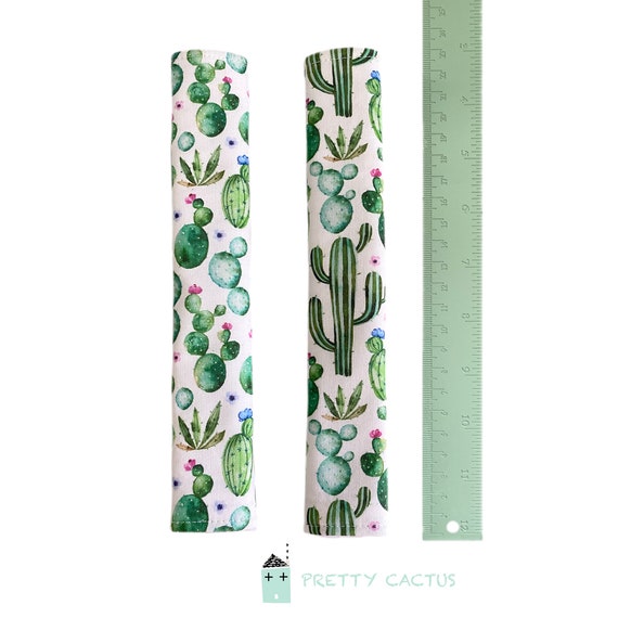Longer length Cotton Highchair Padded Strap Covers in selection of bright and colourful fabrics - 23cm Long
