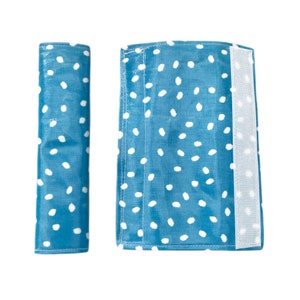 Stroller Strap Covers, Hochstuhl, WIPEABLE Wachstuch, handgefertigt für M & P, Mamas und Kartoffeln, Stokke, Bugaboo und andere