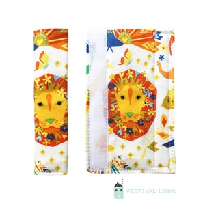 Almohadillas para chupar león, correas para cochecito, almohadillas para babas para cochecito, space kids, bugaboo cameleon, comida rápida