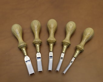 French edger(lignum vitae grip) by palosanto factory(handmade tool)