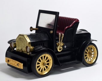 Vintage Car Model, Metal Car Model ,Black Car, Antique Car Model,Decorative Car, Automobilia Decorative, Box Car