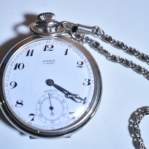 Rubis pocket watch Etsy Mexico